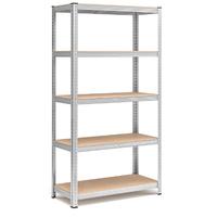 SONGMICS Scaffale in Metallo 40 x 90 x 180 cm