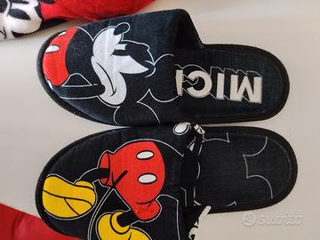 Topolino Vestaglia e Ciabatte 