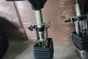 sistema idroguida  betoniera telescopico 