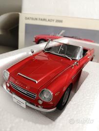 Autoart Datsun Fairlady 2000 Rossa 1:18 Super Rara