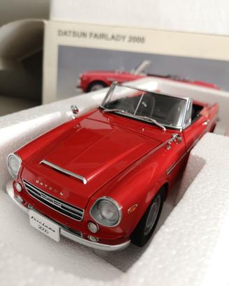 Autoart Datsun Fairlady 2000 Rossa 1:18 Super Rara