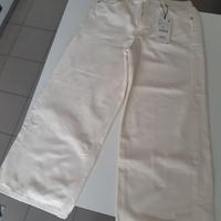 Jeans Zara bianchi taglia 42