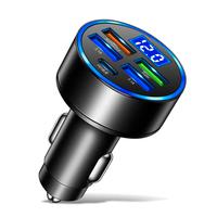 Caricabatteria Auto 150W 5 Porte USB PD QC3.0