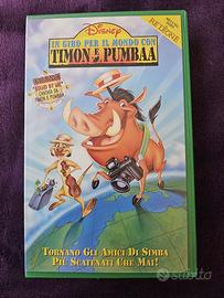 IN GIRO PER IL MONDO CON TIMON E PUMBA VHS