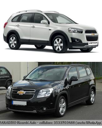 Ricambi chevrolet captiva-orlando 2012-2023