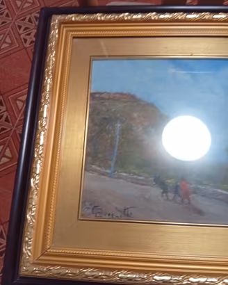 quadro pittura a olio su tela 
