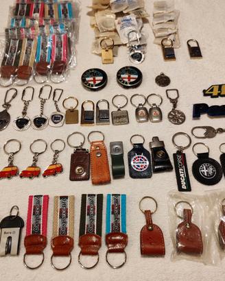 Portachiavi Fiat anni 1960-1970-1980-1990 Leggi