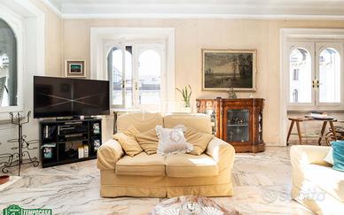 Quattro locali con terrazzo vivibile in Via Plinio