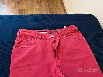 Pantaloni Boggi Rosso Corallo tg. 50 Slim