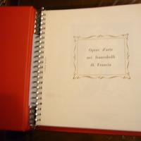 album francobolli d'arte