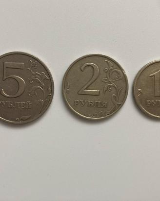 Rubli russi 1 2 5 1998 2008
