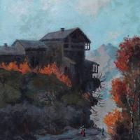 Vincenzo Trucco (1908 - 1993) olio su tavola 40x50