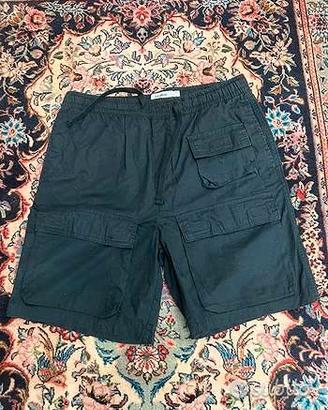 Pantaloncini Cargo Neri Pull&Bear - Taglia S / 30