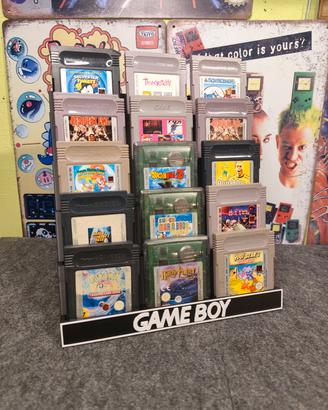 stand porta giochi game boy Nintendo 