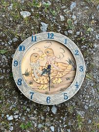 Orologio parete vintage shabby -da restauro