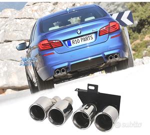 TERMINALI SCARICO BMW F10 F11 F12 F13 10- IN ACCIA