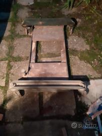 carrello per sega nastro o combinata