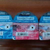 Tris cera Yankee Candle wax melt fondant de cire