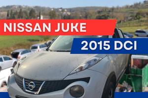 Nissan juke 2015 ricambi usati vettura rottamata