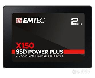SSD Interno EMTEC X150 Power Plus 2TB 2.5 sata III