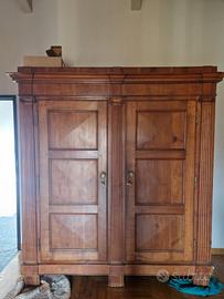 Credenza in legno di Ciliegio a due ante