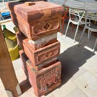 stufa a legna in terracotta Felici Prato
