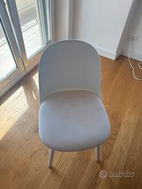 Set di 8 sedie per tavolo da pranzo
