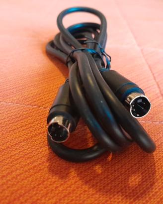 Cavo 1,5m S-VIDEO maschio 4 pin s-vhs SVHS