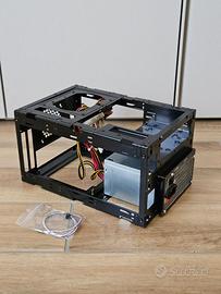 Banco di prova Open case ITX Struttura per TEST