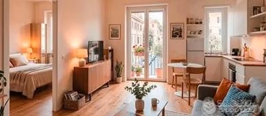 Bilocale in zona TRASTEVERE- AD. STAZIONE