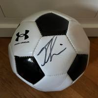 Pallone da calcio firmato