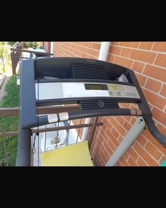 Tapis roullant tappeto yoga e manubri fitness
