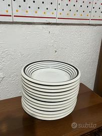 SET STOCK 12 PIATTI FONDI CERAMICA san marciano
