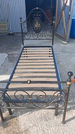 LETTO IN FERRO BATTUTO SINGOLO