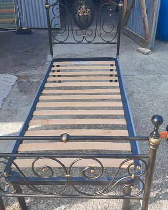 LETTO IN FERRO BATTUTO SINGOLO