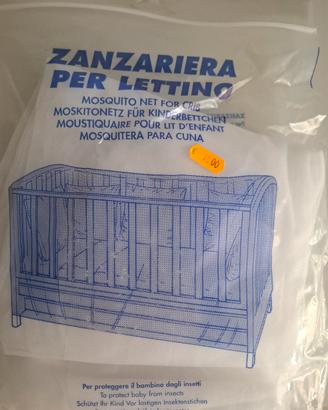 zanzariera lettino
