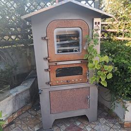 Forno a legna da esterno ventilato