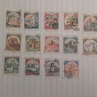 francobolli italiani usati anni 70