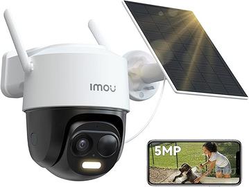 Imou 5MP Telecamera WiFi Esterno Senza Fili con Pa