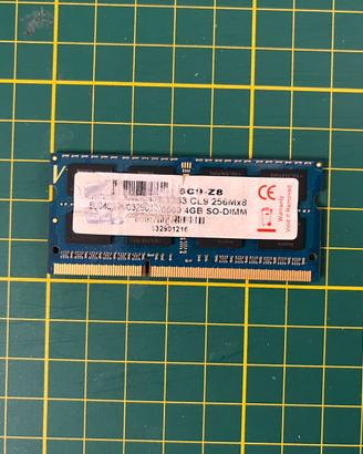 RAM DDR3 4GB SO-DIMM 1333MHz CL9 – Hynix