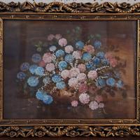 Piccolo quadro con soggetto floreale 
