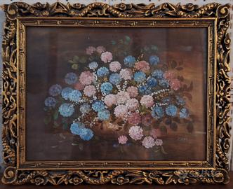 Piccolo quadro con soggetto floreale 