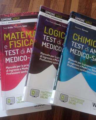 Manuali per la preparazione ai test medicina