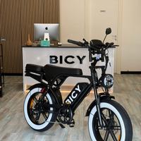 Nuova Bici Elettrica Bicy vita White edition