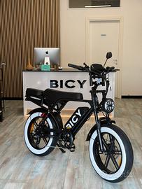 Nuova Bici Elettrica Bicy vita White edition