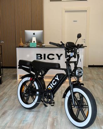 Nuova Bici Elettrica Bicy vita White edition