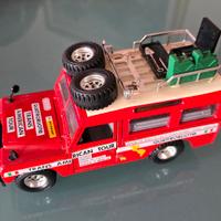 Burago 1/24 Land Rover Trans American Tour 
