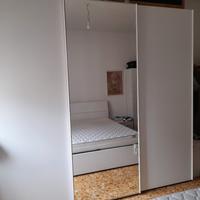 armadio bianco larice
