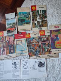 carte automobilistiche vintage fine anni 60