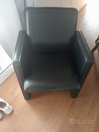 poltrona FRAU vitello nero